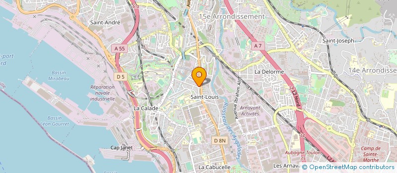 localisation de l'entreprise MADAME SABRINE GHARBI à MARSEILLE