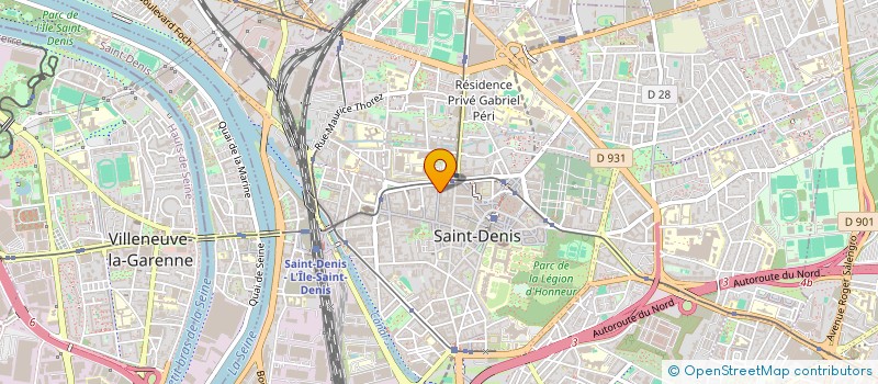localisation de l'entreprise MADAME SABRINE MANSOURI à SAINT-DENIS