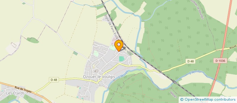 localisation de l'entreprise MADAME SABRINE MARTINS TEIXEIRA  OZOUER-LE-VOULGIS