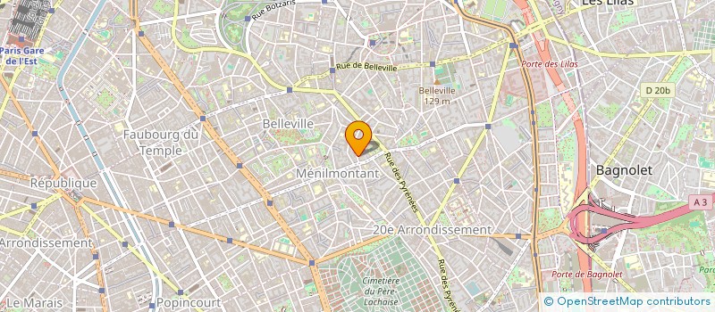 localisation de l'entreprise MADAME SABRINE SIDKI  PARIS