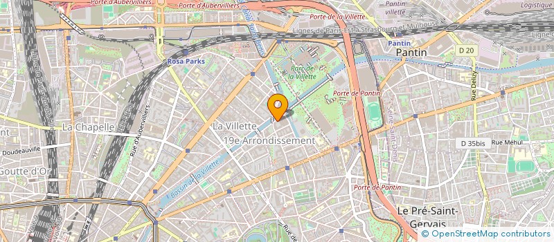 localisation de l'entreprise MADAME SABRINE SMIDI  PARIS