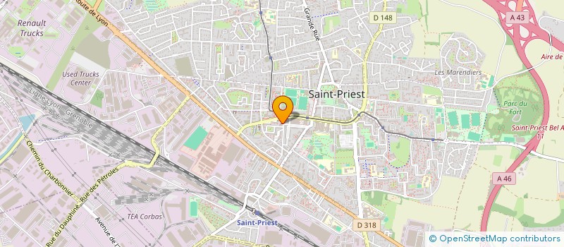 localisation de l'entreprise MADAME SABRIYA BADA  SAINT-PRIEST