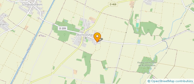 localisation de l'entreprise MADAME SABRNA TAGLANG  RICHTOLSHEIM