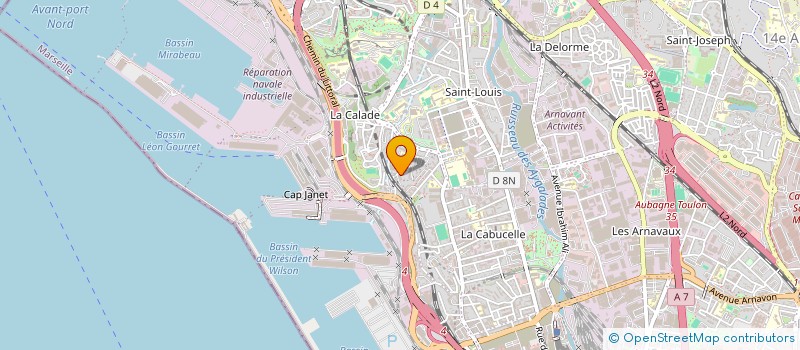 localisation de l'entreprise MADAME SABRYA LAOUAZI à MARSEILLE