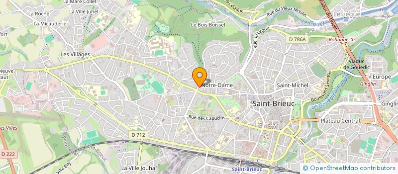 localisation de l'entreprise MADAME SACHA DJORDJEVIC à SAINT-BRIEUC