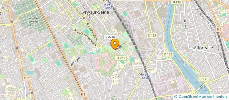 localisation de l'entreprise MADAME SACHA FREMY  IVRY-SUR-SEINE