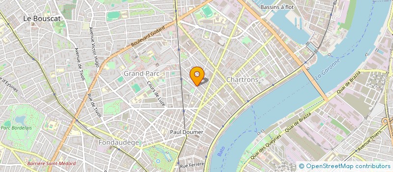 localisation de l'entreprise MADAME SACHA GANDY  BORDEAUX