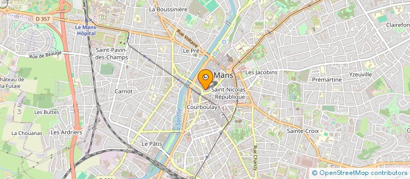 localisation de l'entreprise MADAME SACHA LANCEL à LE MANS