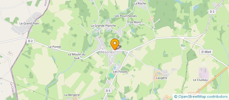 localisation de l'entreprise MADAME SACHA MARLES  MEASNES