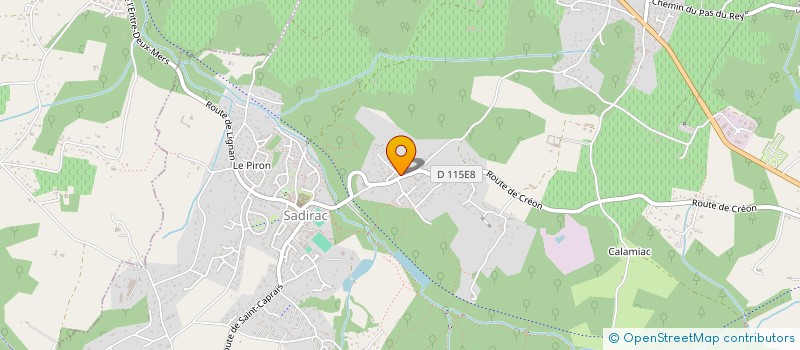 localisation de l'entreprise MADAME SACHA MARQUANT  SADIRAC