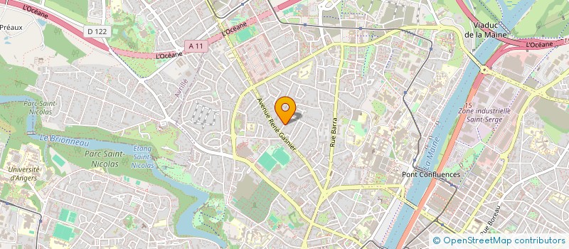localisation de l'entreprise MADAME SACHA NAULEAU  ANGERS
