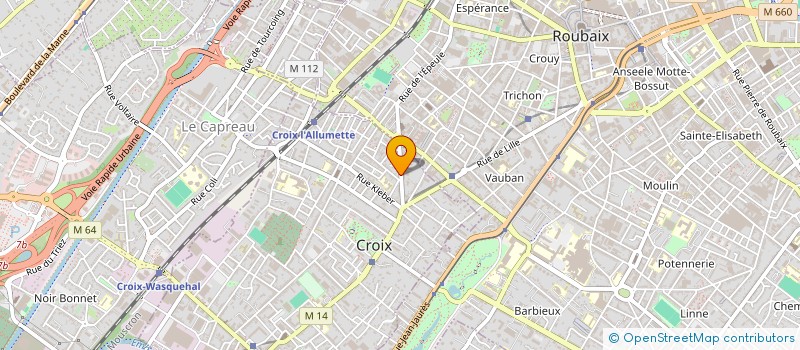 localisation de l'entreprise MADAME SACHA OUVRARD  CROIX