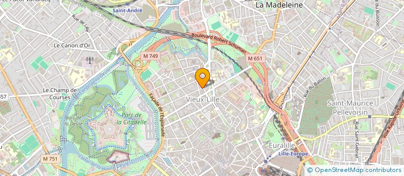 localisation de l'entreprise MADAME SACHA VALIN  LILLE