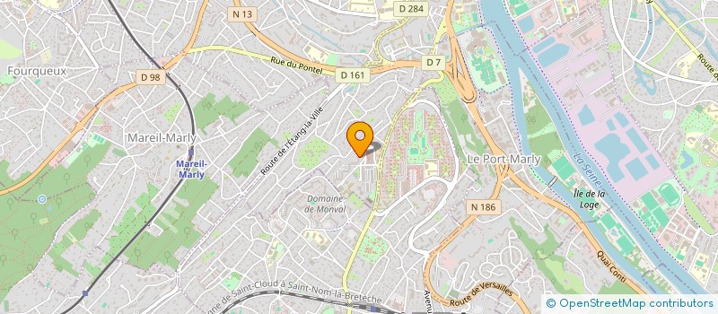 localisation de l'entreprise MADAME SACHIKO ITO  LE PECQ