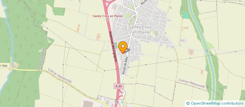 localisation de l'entreprise MADAME SACHIKO TOBINAGA  SAINTE-CROIX-EN-PLAINE