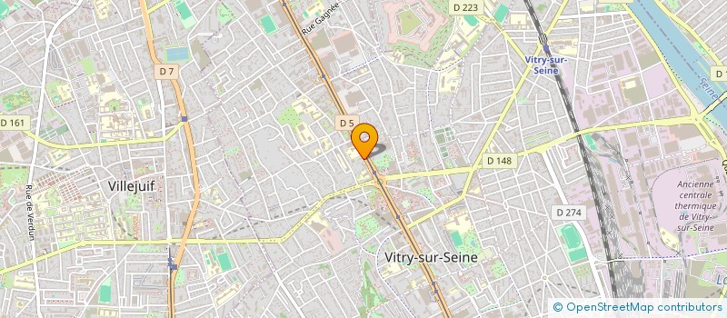 localisation de l'entreprise MADAME SACIA BOUARROUDJ  PARIS