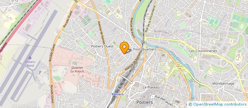 localisation de l'entreprise MADAME SACOHON AVY  POITIERS