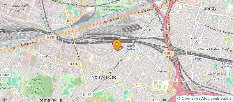 localisation de l'entreprise MADAME SADAF OSMANI BAYANI à NOISY-LE-SEC