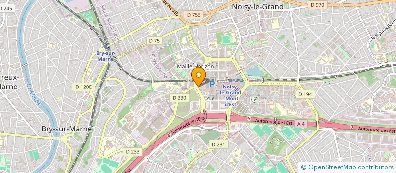 localisation de l'entreprise MADAME SADANI SECK à NOISY-LE-GRAND
