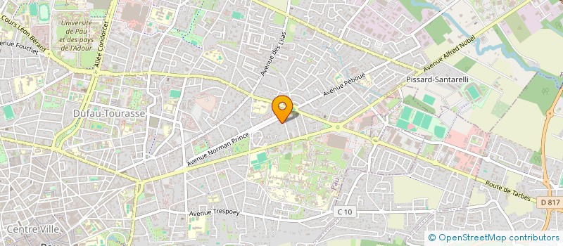 localisation de l'entreprise MADAME SADDOUGA RAHMANI BOUSGHEIRI à PAU
