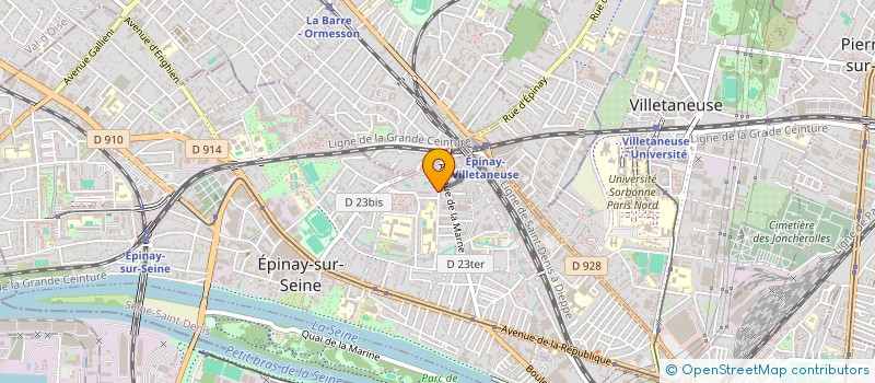 localisation de l'entreprise MADAME SADIA AKTER à EPINAY-SUR-SEINE