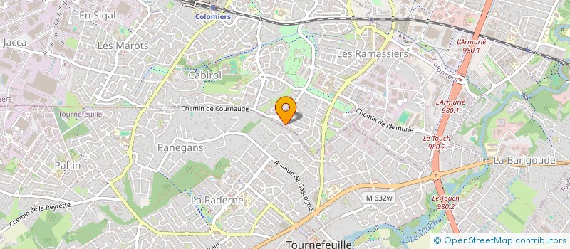 localisation de l'entreprise MADAME SADIA BACHIR à COLOMIERS