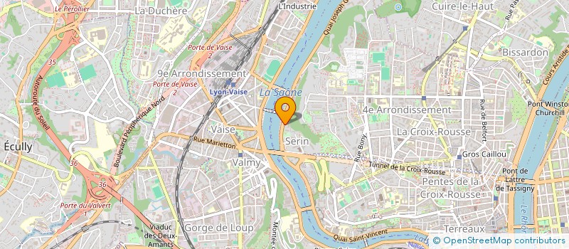 localisation de l'entreprise MADAME SADIA BELLACHE  LYON