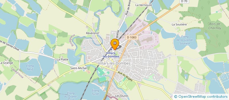 localisation de l'entreprise MADAME SADIA CHANTRIER à VILLARS-LES-DOMBES