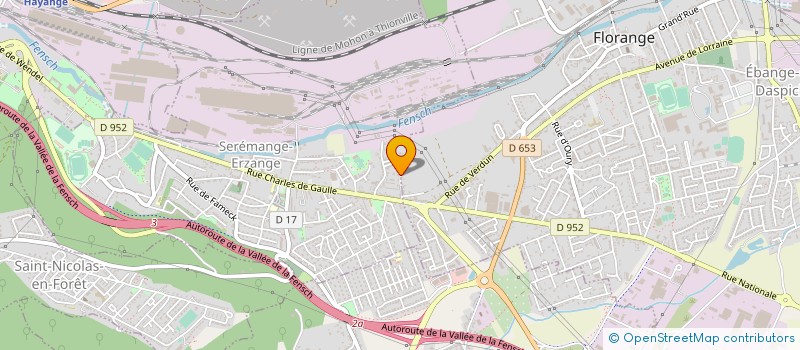 localisation de l'entreprise MADAME SADIA HADDADI  FLORANGE