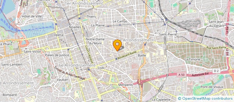 localisation de l'entreprise MADAME SADIA HADJ à MARSEILLE