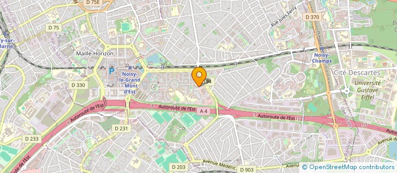 localisation de l'entreprise MADAME SADIA KOSSANGUE à NOISY-LE-GRAND