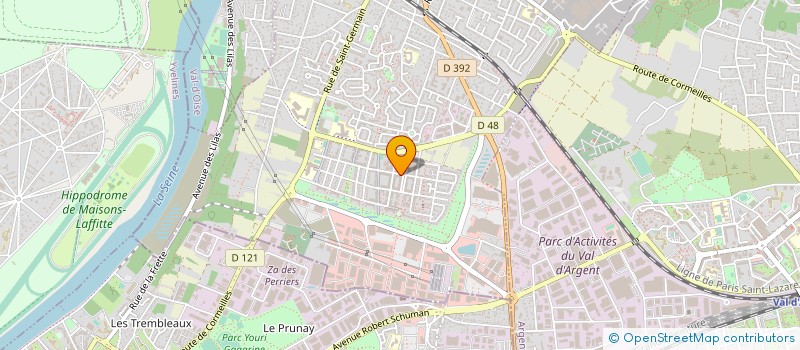 localisation de l'entreprise MADAME SADIA LADLANI à CORMEILLES-EN-PARISIS