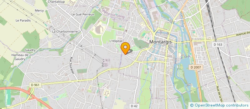 localisation de l'entreprise MADAME SADIA MOKRANI  MONTARGIS