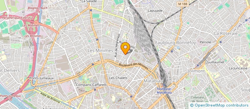 localisation de l'entreprise MADAME SADIA MORADI à TOULOUSE
