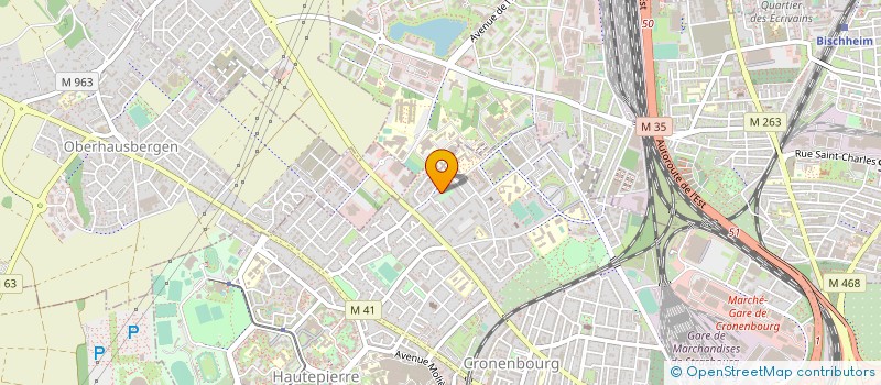 localisation de l'entreprise MADAME SADIA NAIT CHABANE à STRASBOURG