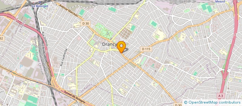 localisation de l'entreprise MADAME SADIA OUDJABELLAH à DRANCY