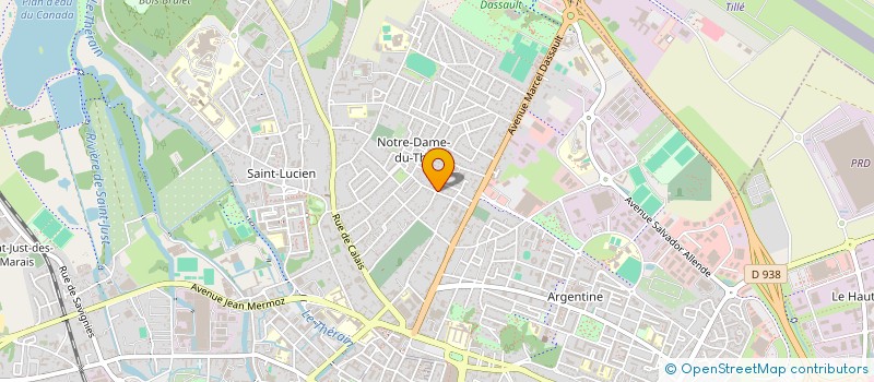 localisation de l'entreprise MADAME SADIA SIAB  BEAUVAIS