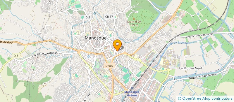 localisation de l'entreprise MADAME SADIA ZOUBAGH à MANOSQUE
