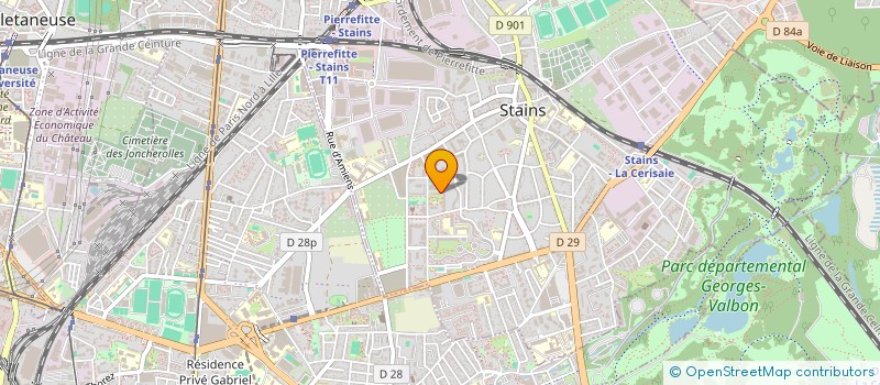localisation de l'entreprise MADAME SADIO DOUMBIA à STAINS