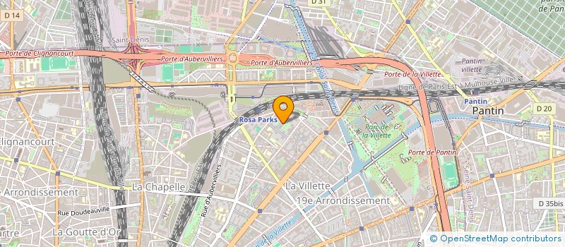 localisation de l'entreprise MADAME SADIO KEITA  PARIS