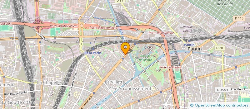 localisation de l'entreprise MADAME SADIO-KIA TABOURE  PARIS