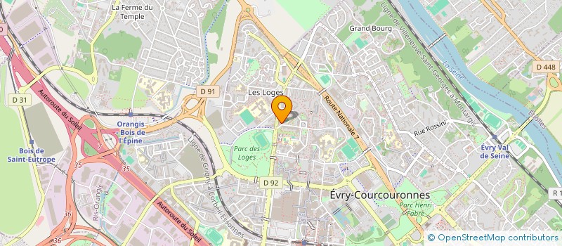 localisation de l'entreprise MADAME SADIO SISSOKO  EVRY-COURCOURONNES