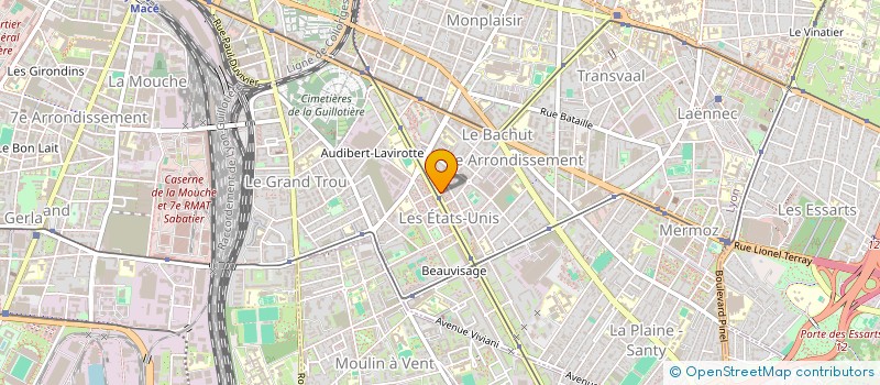 localisation de l'entreprise MADAME SADJIA KEBBAB  VENISSIEUX