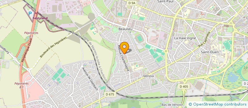 localisation de l'entreprise MADAME SADJO HOLLANDERS à CAEN