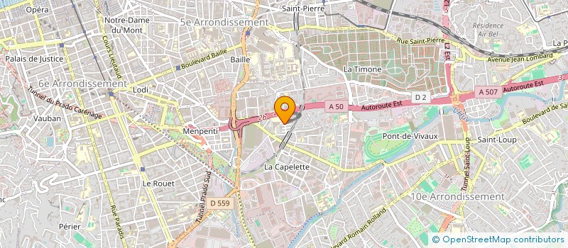 localisation de l'entreprise MADAME SADOK NADJAR à MARSEILLE
