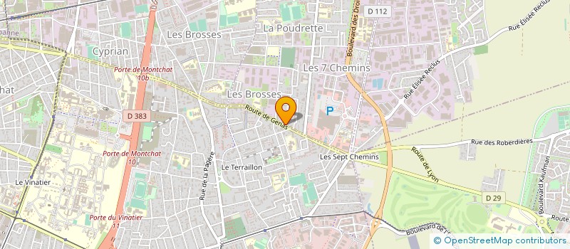 localisation de l'entreprise MADAME SADUNAN EKSI à VAULX-EN-VELIN