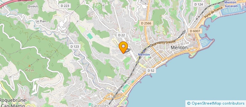 localisation de l'entreprise MADAME SAEKO MUTO à MENTON