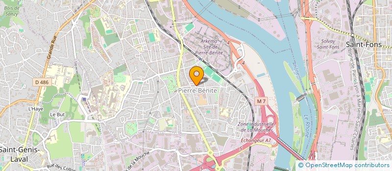 localisation de l'entreprise MADAME SAFA AL MUHAMMAD  OULLINS-PIERRE-BENITE