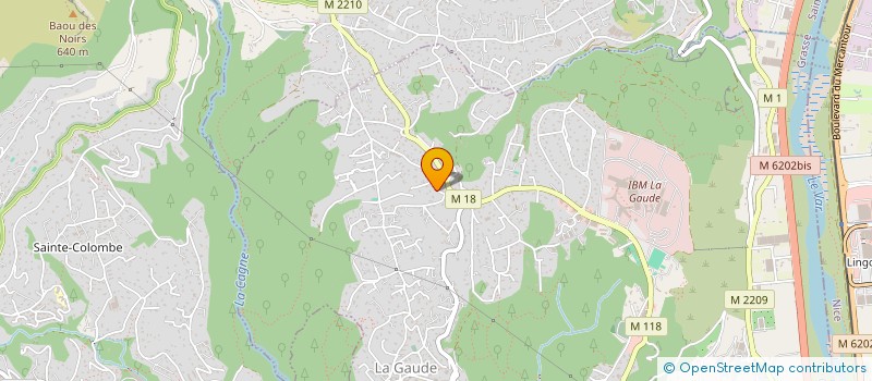 localisation de l'entreprise MADAME SAFA BALHS  LA GAUDE