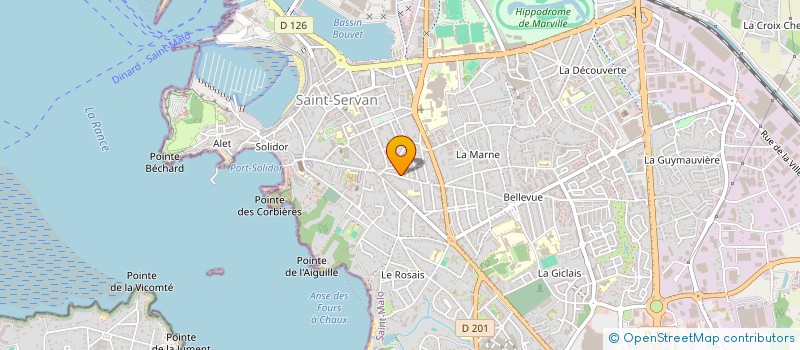 localisation de l'entreprise MADAME SAFA BEN BRAHIM  SAINT-MALO